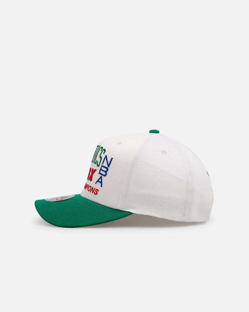 Mitchell & Ness Boston Celtics 'NBA Elite Finals' MVP Snapback Cream/Green thumbnail - 3
