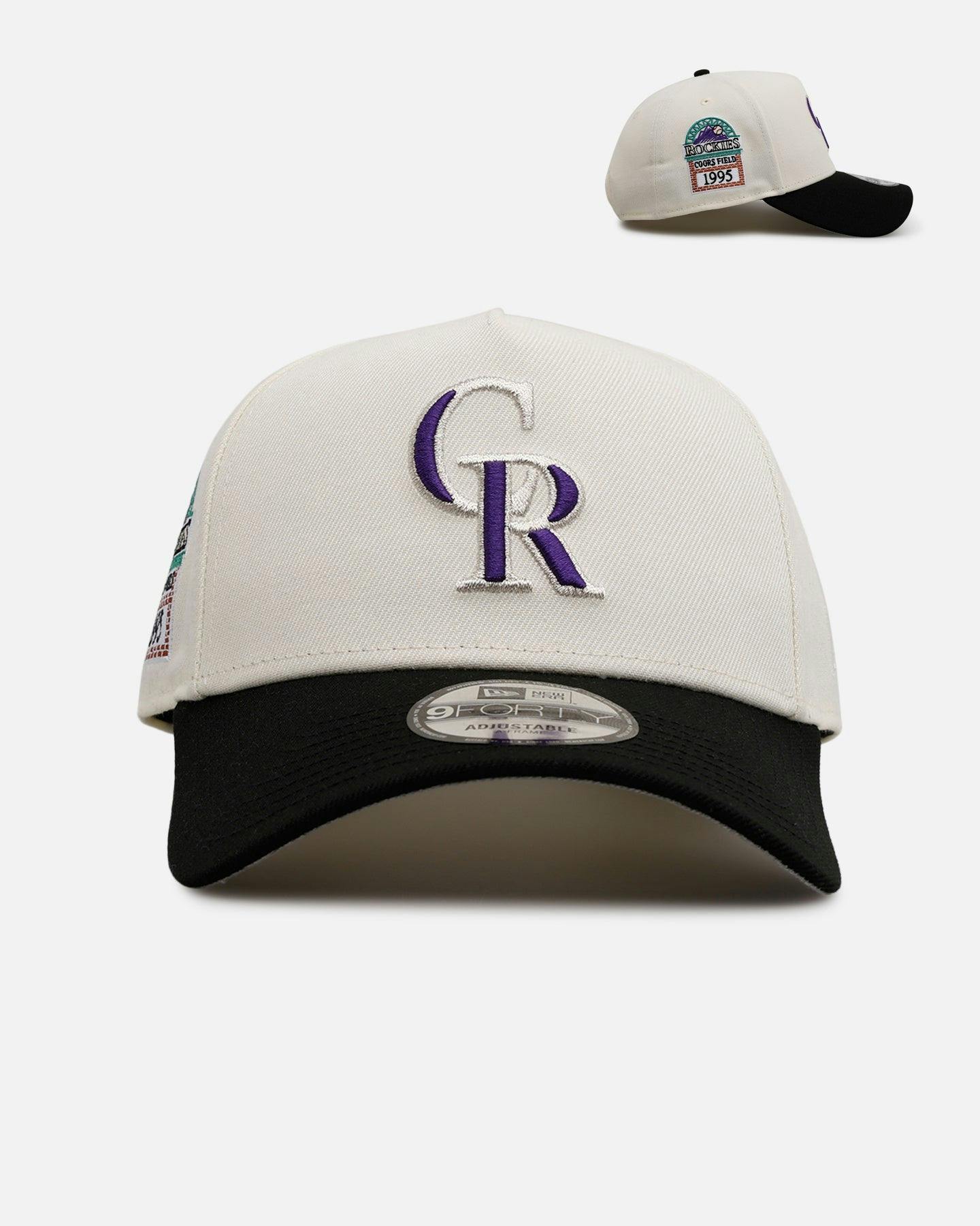 New Era Colorado Rockies 'Team Color Visor' 9FORTY A-Frame Snapback Chrome/Official Team Color