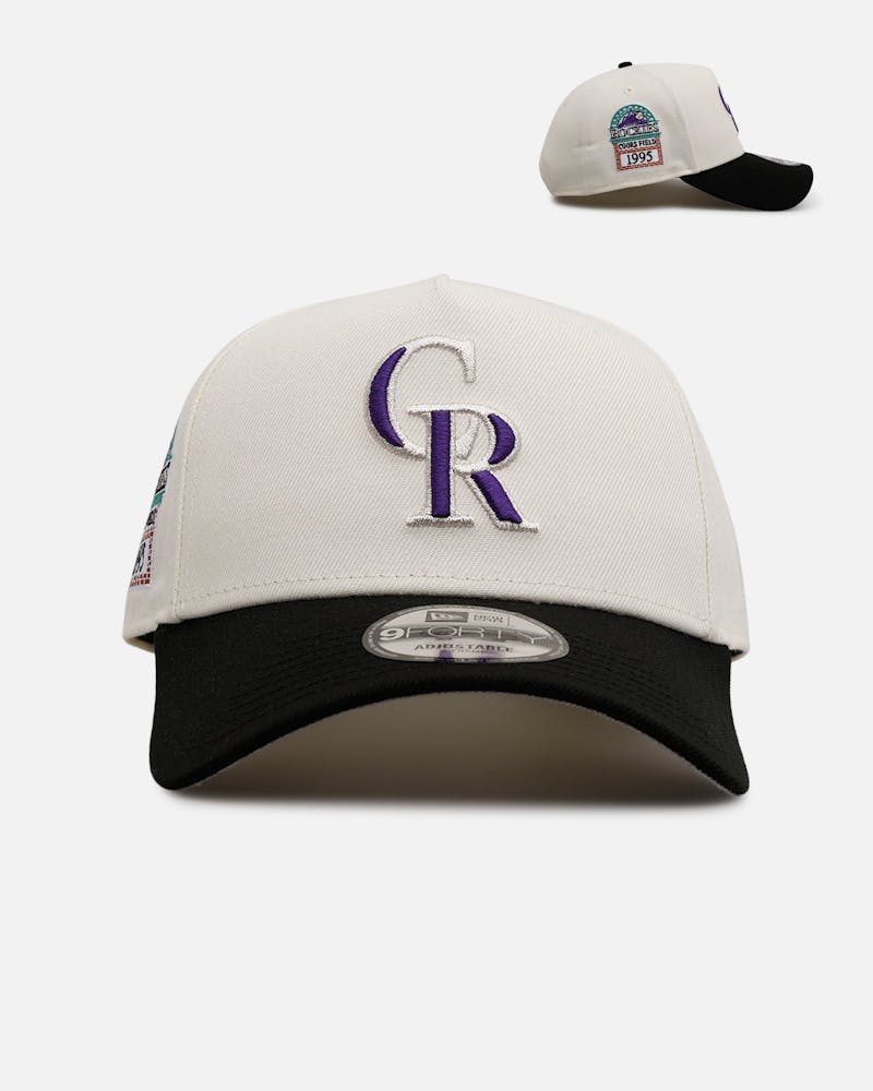 New Era Colorado Rockies 'Team Color Visor' 9FORTY A-Frame Snapback Chrome/Official Team Color thumbnail - 0