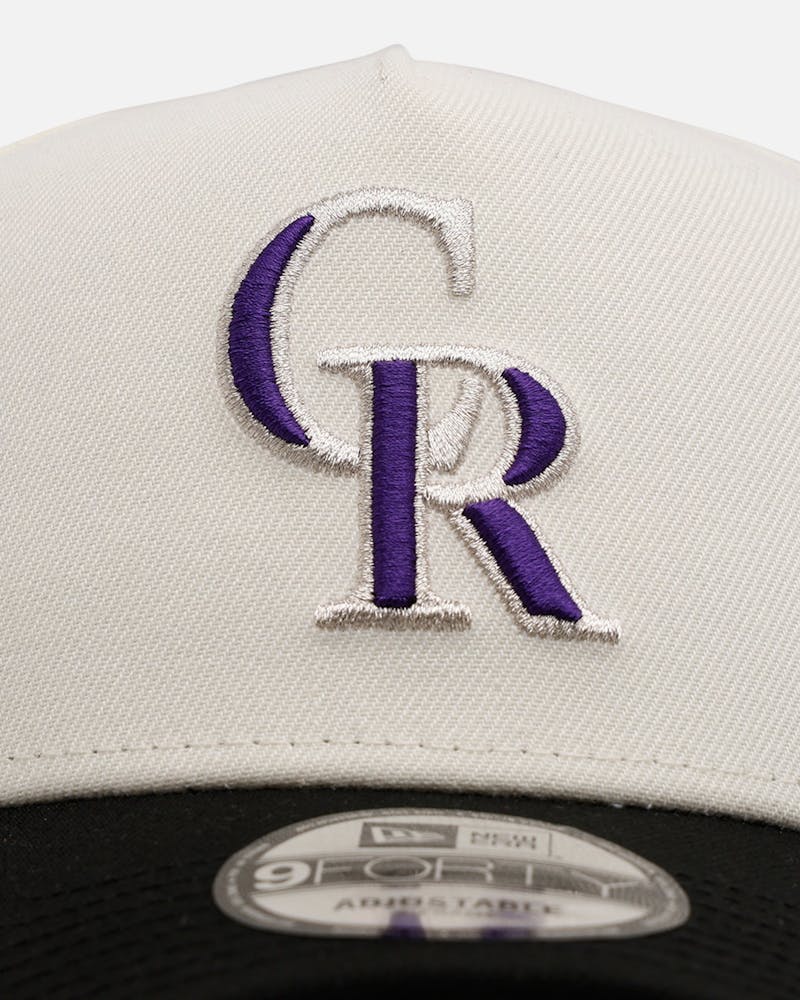 New Era Colorado Rockies 'Team Color Visor' 9FORTY A-Frame Snapback Chrome/Official Team Color thumbnail - 4