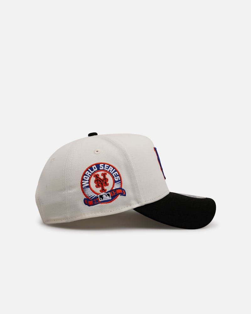 New Era New York Mets 'Team Color Visor' 9FORTY A-Frame Snapback Chrome/Official Team Color thumbnail - 2