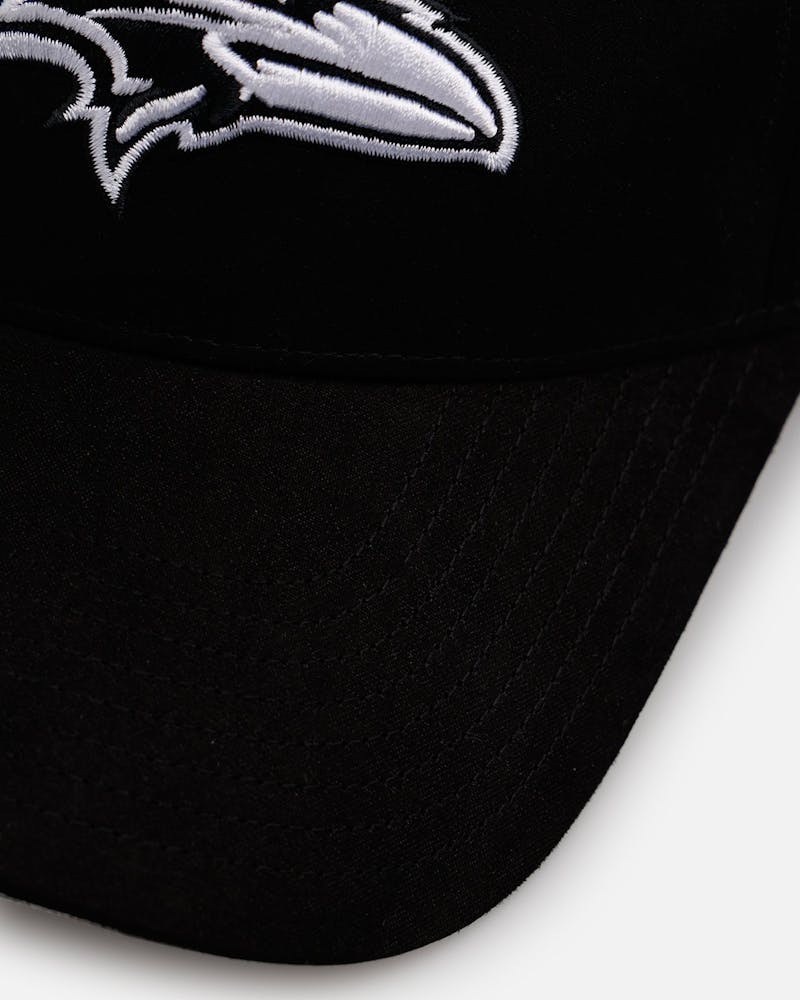 47 Brand Baltimore Ravens 'Ultrasuede' 47 MVP Strapback Black/White thumbnail - 1