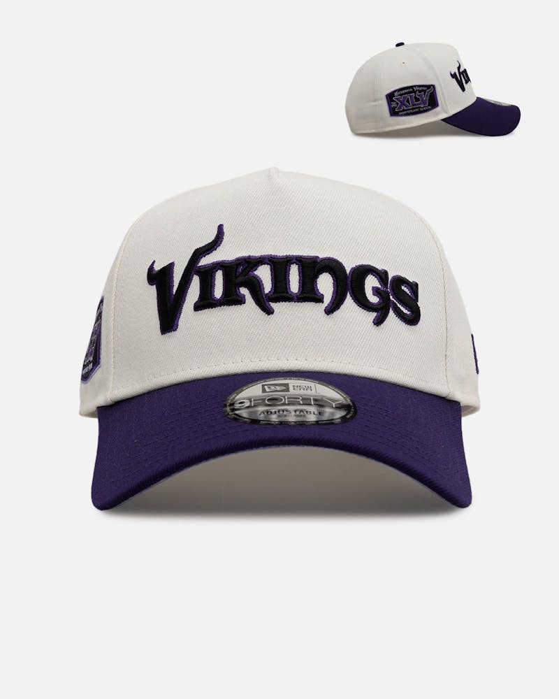 New Era Minnesota Vikings 'Purple Haze 2.0' 9FORTY A-Frame Snapback Chrome/Purple thumbnail - 0
