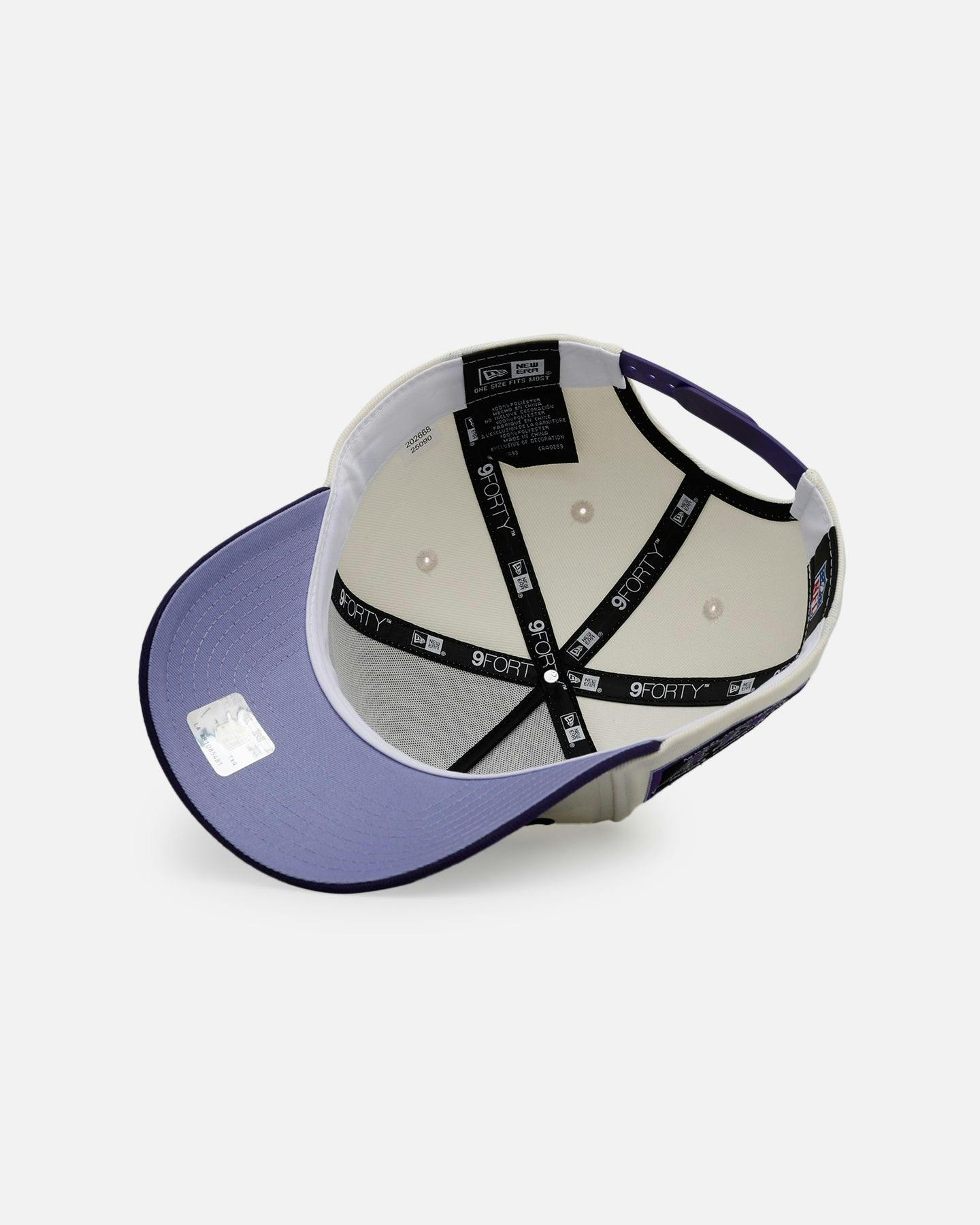 New Era Minnesota Vikings 'Purple Haze 2.0' 9FORTY A-Frame Snapback Chrome/Purple