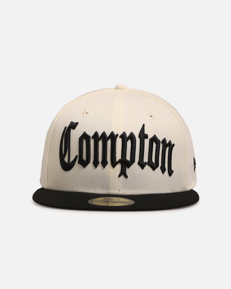 New Era Compton 'Homage' 59FIFTY Fitted Chrome White/Black thumbnail - 0