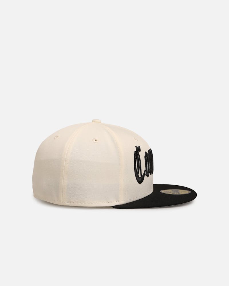 New Era Compton 'Homage' 59FIFTY Fitted Chrome White/Black thumbnail - 2
