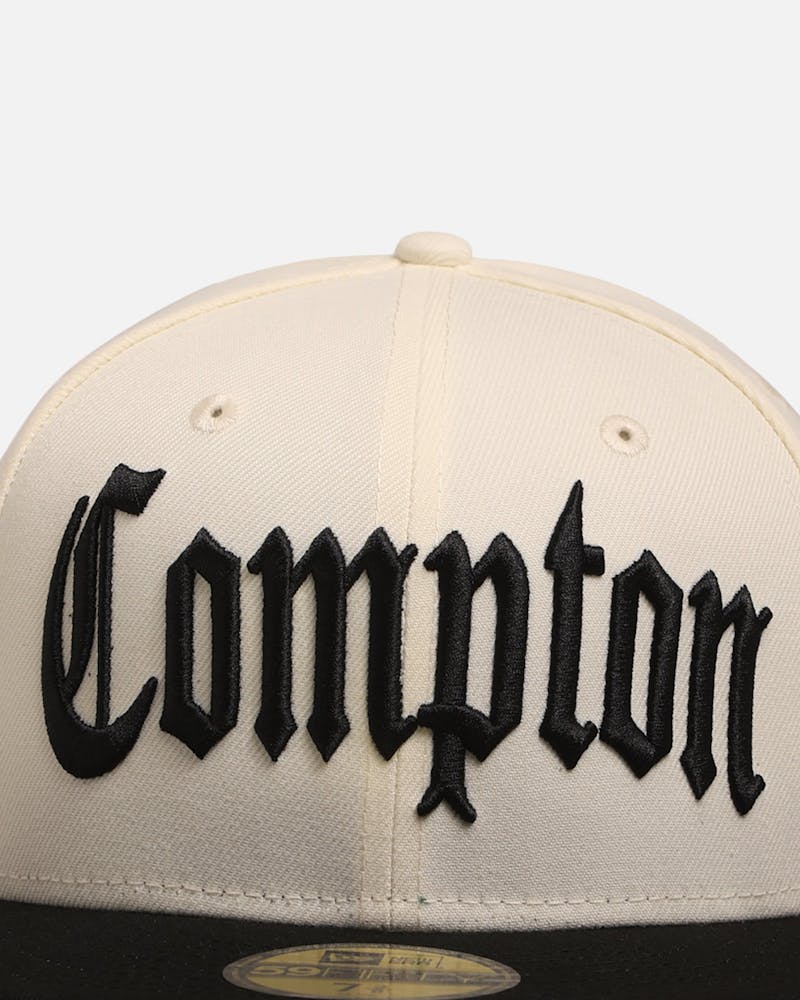 New Era Compton 'Homage' 59FIFTY Fitted Chrome White/Black thumbnail - 4