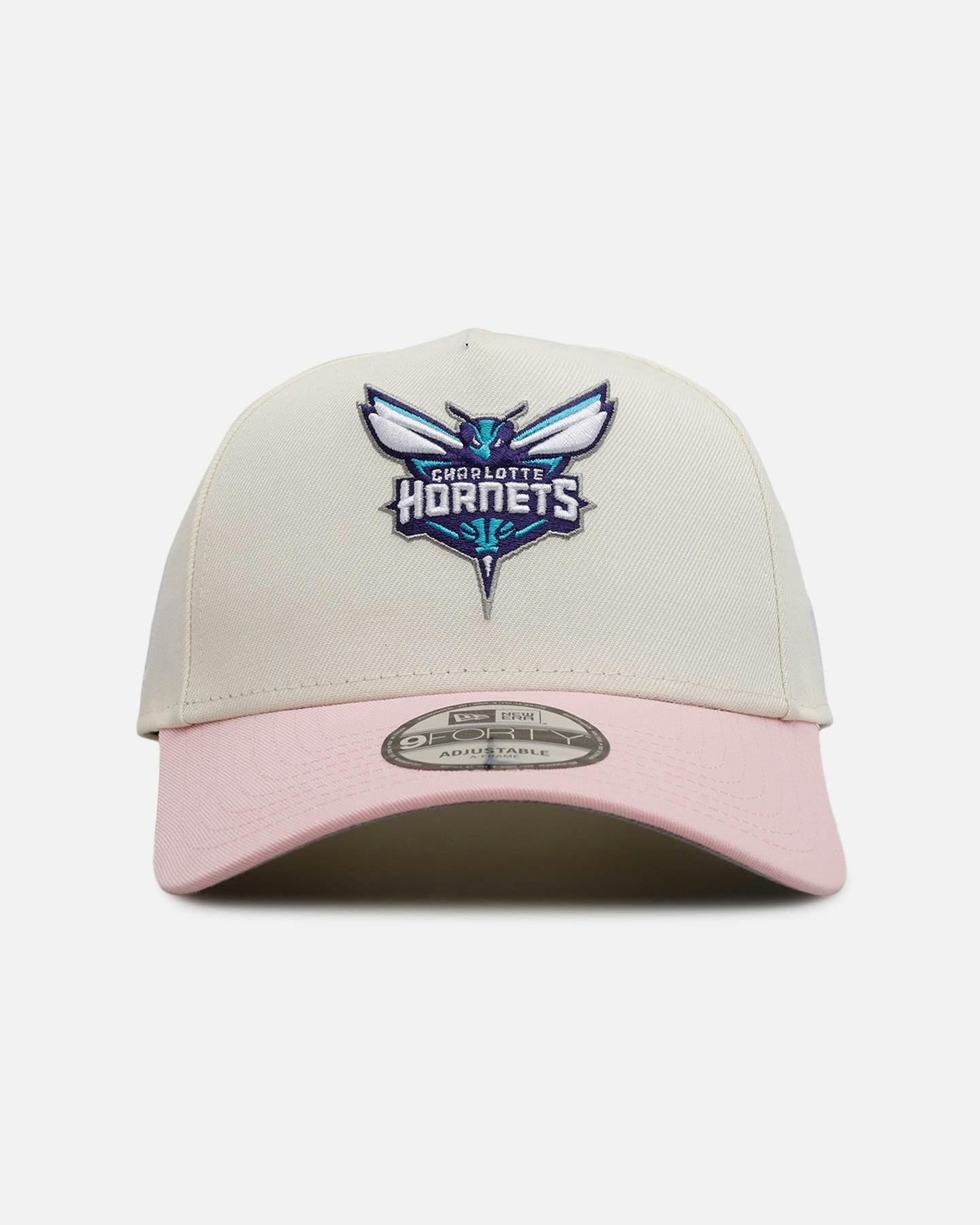 New Era Charlotte Hornets 'Pink Lemonade' 9FORTY A-Frame Snapback Pink/Yellow