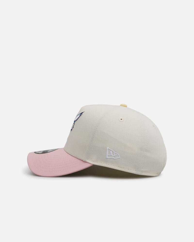 New Era Charlotte Hornets 'Pink Lemonade' 9FORTY A-Frame Snapback Pink/Yellow thumbnail - 3