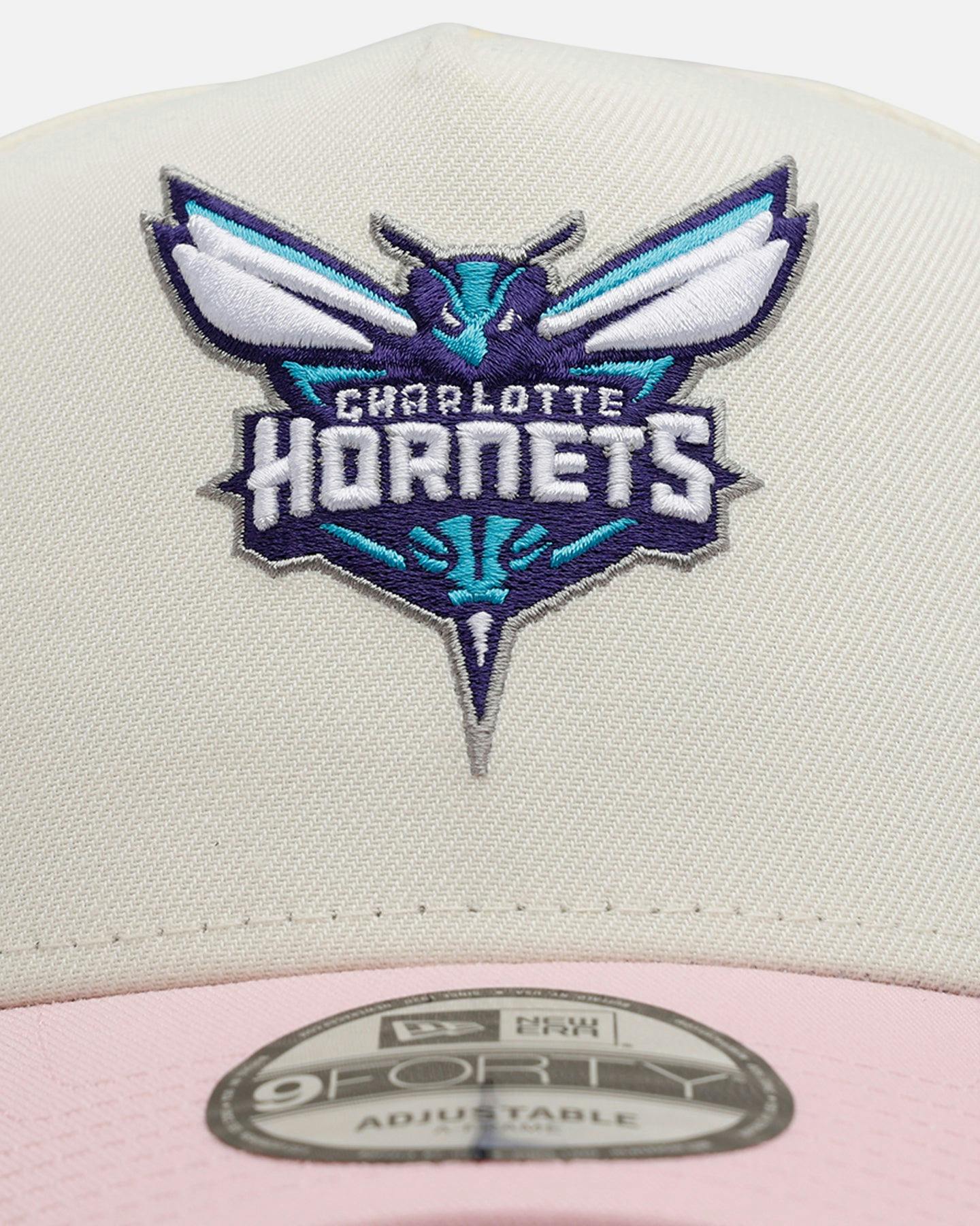 New Era Charlotte Hornets 'Pink Lemonade' 9FORTY A-Frame Snapback Pink/Yellow