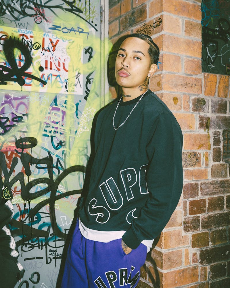 Supreme X Nike Arc Crewneck Black thumbnail - 0