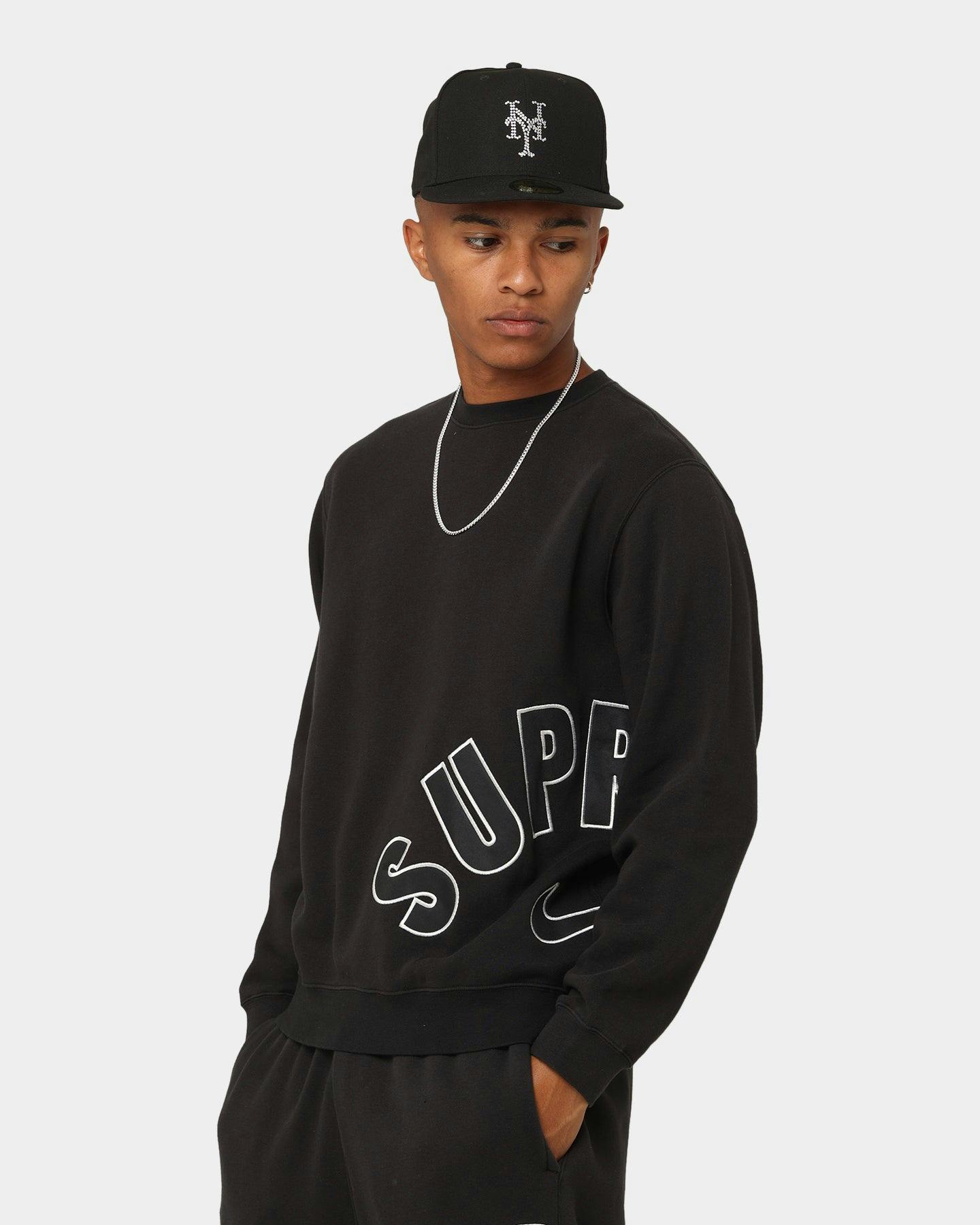 Supreme X Nike Arc Crewneck Black