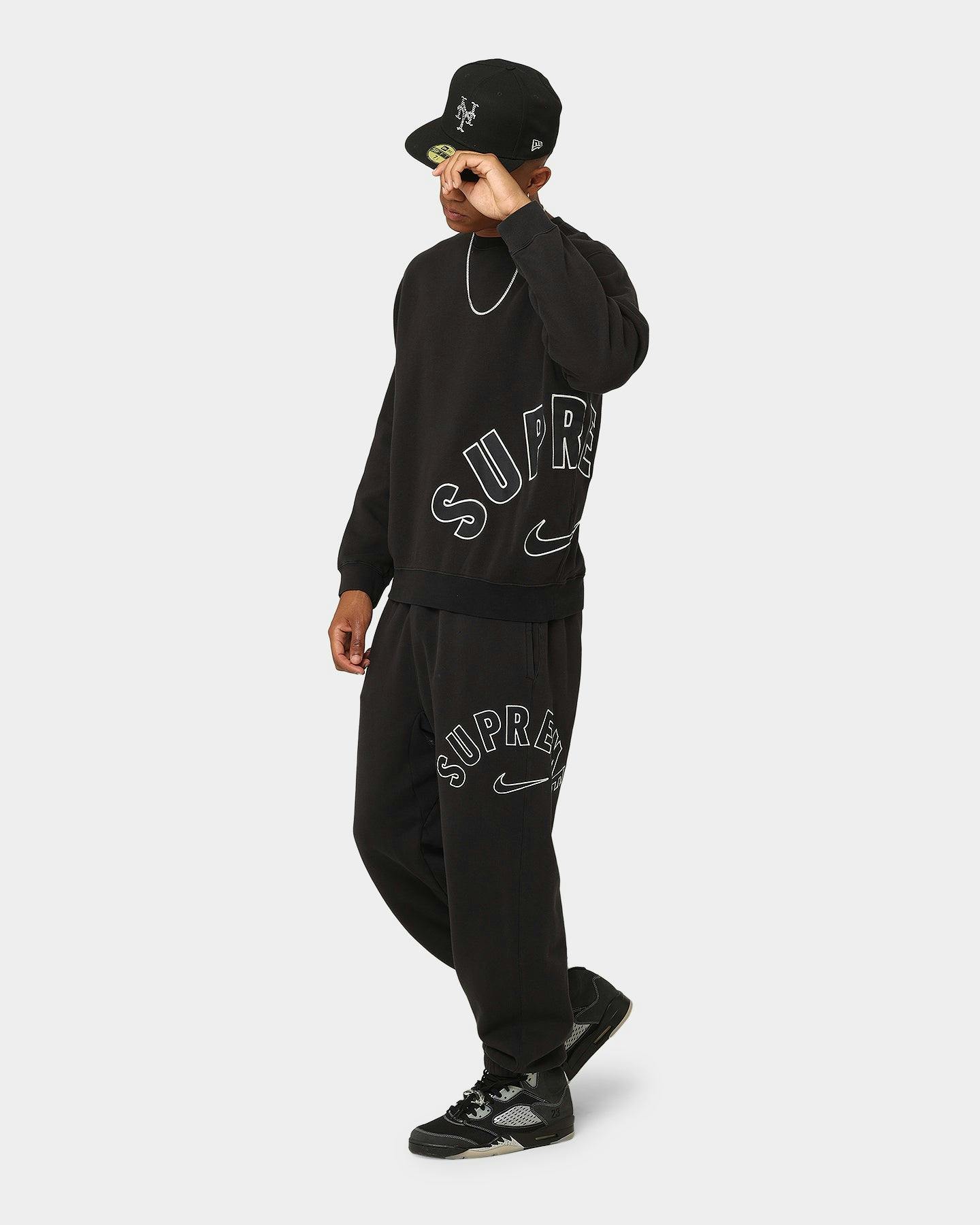 Supreme X Nike Arc Crewneck Black