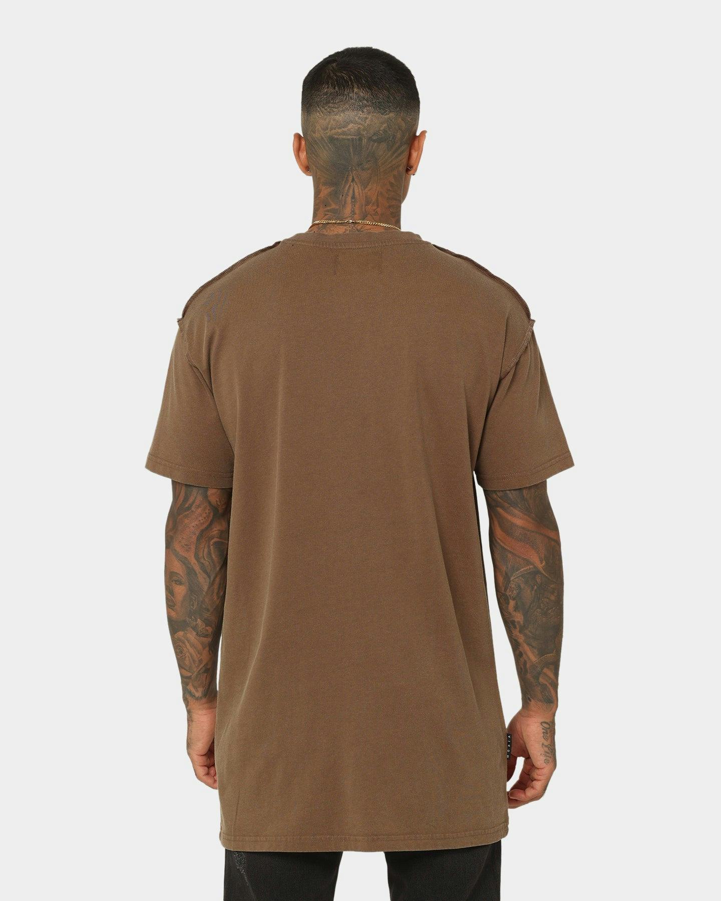 Saint Morta Official El Duplo Vintage T-Shirt Vintage Brown
