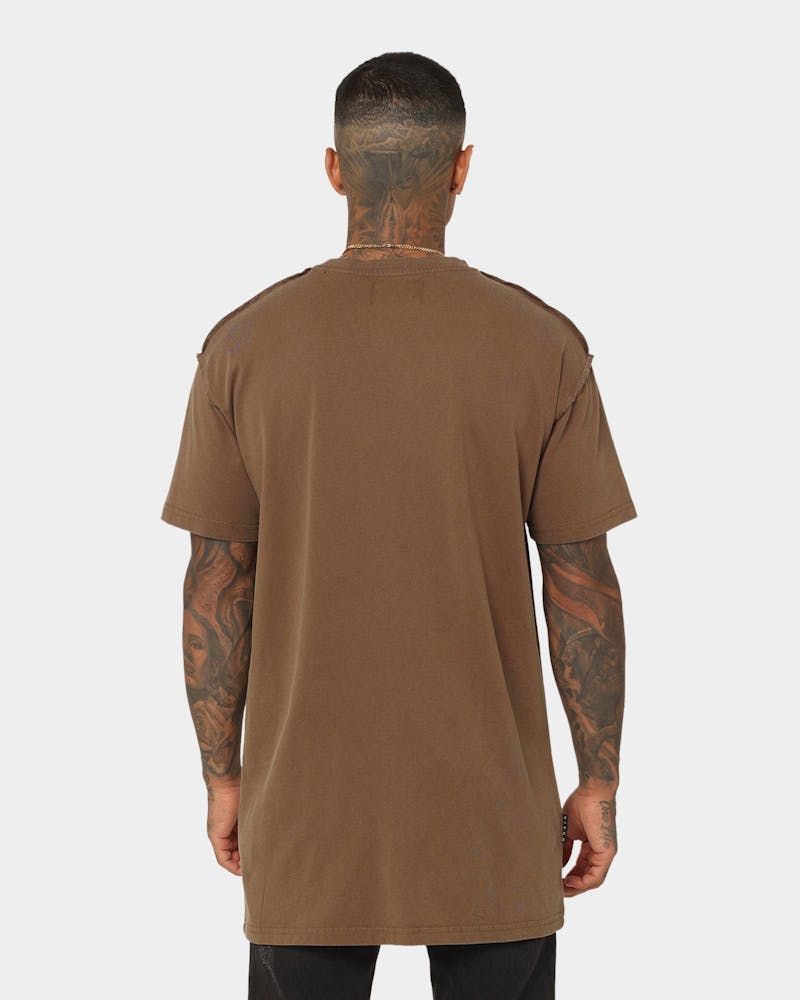 Saint Morta Official El Duplo Vintage T-Shirt Vintage Brown thumbnail - 3