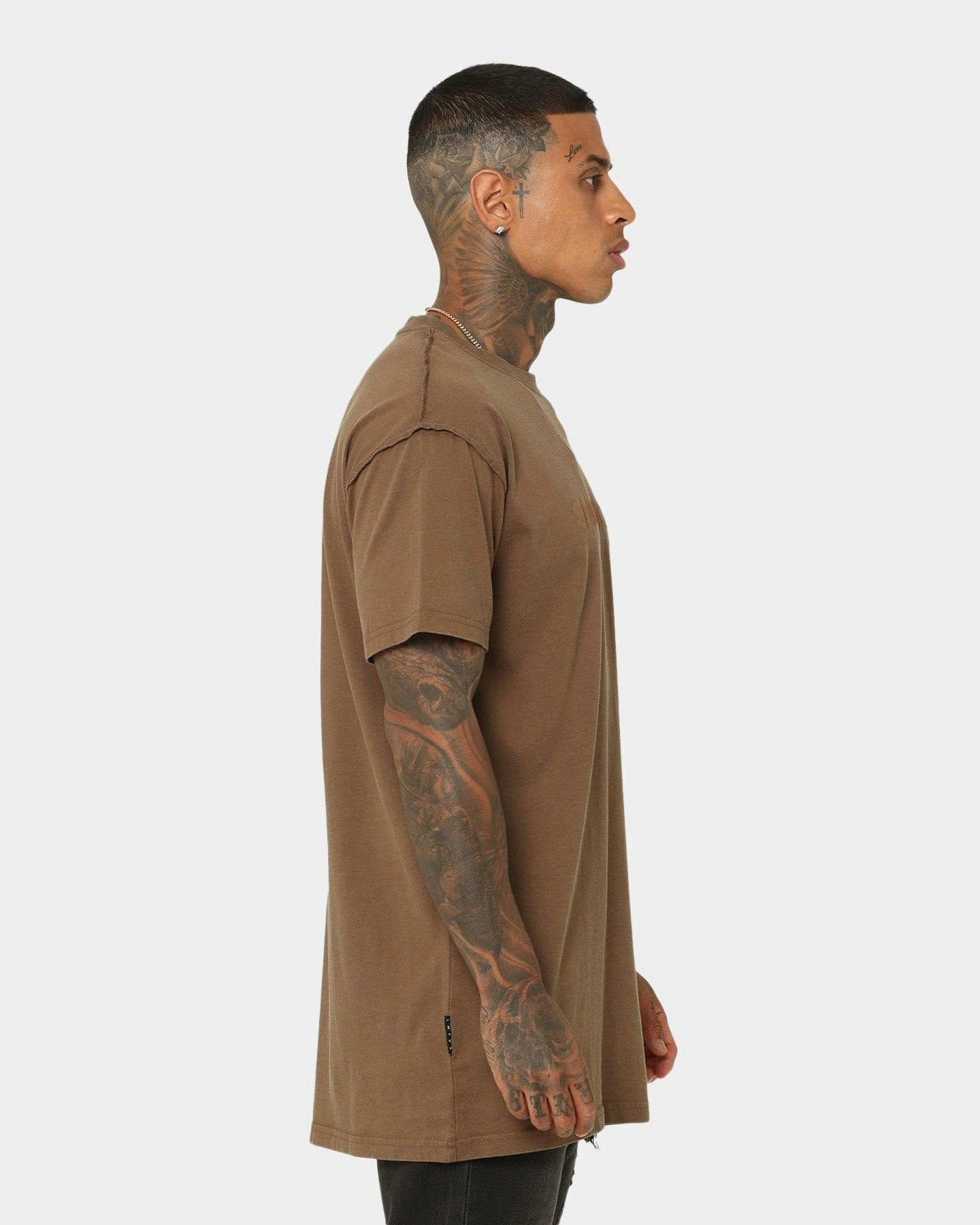 Saint Morta Official El Duplo Vintage T-Shirt Vintage Brown