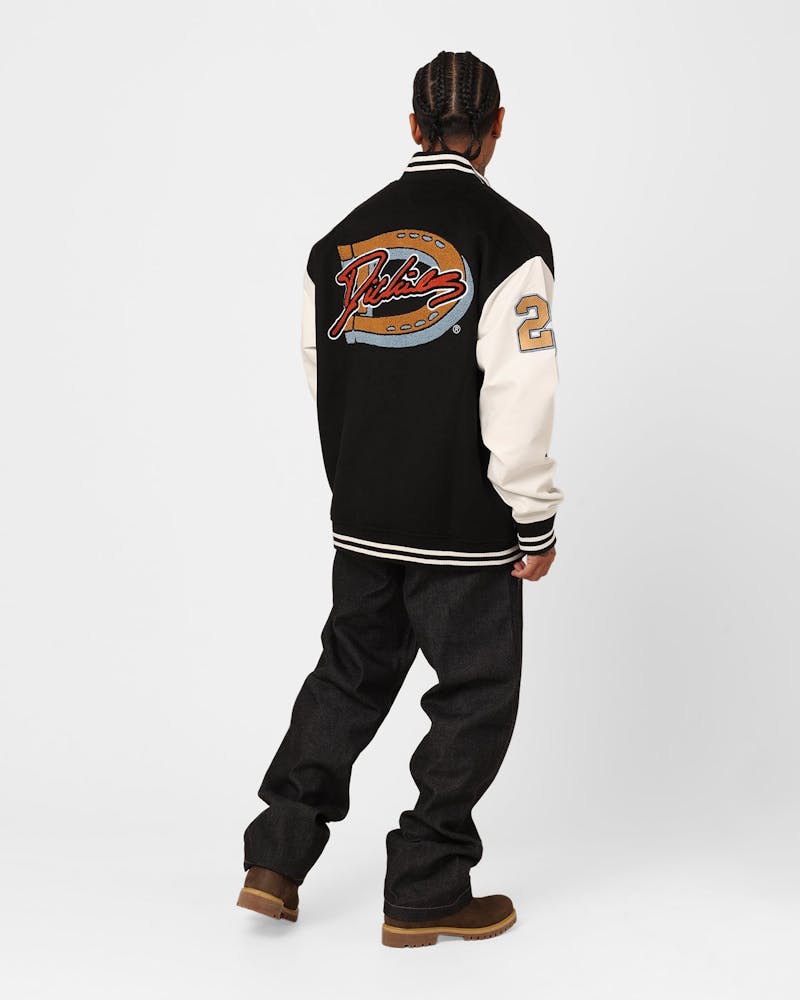 Dickies Letters Jacket Black thumbnail - 2