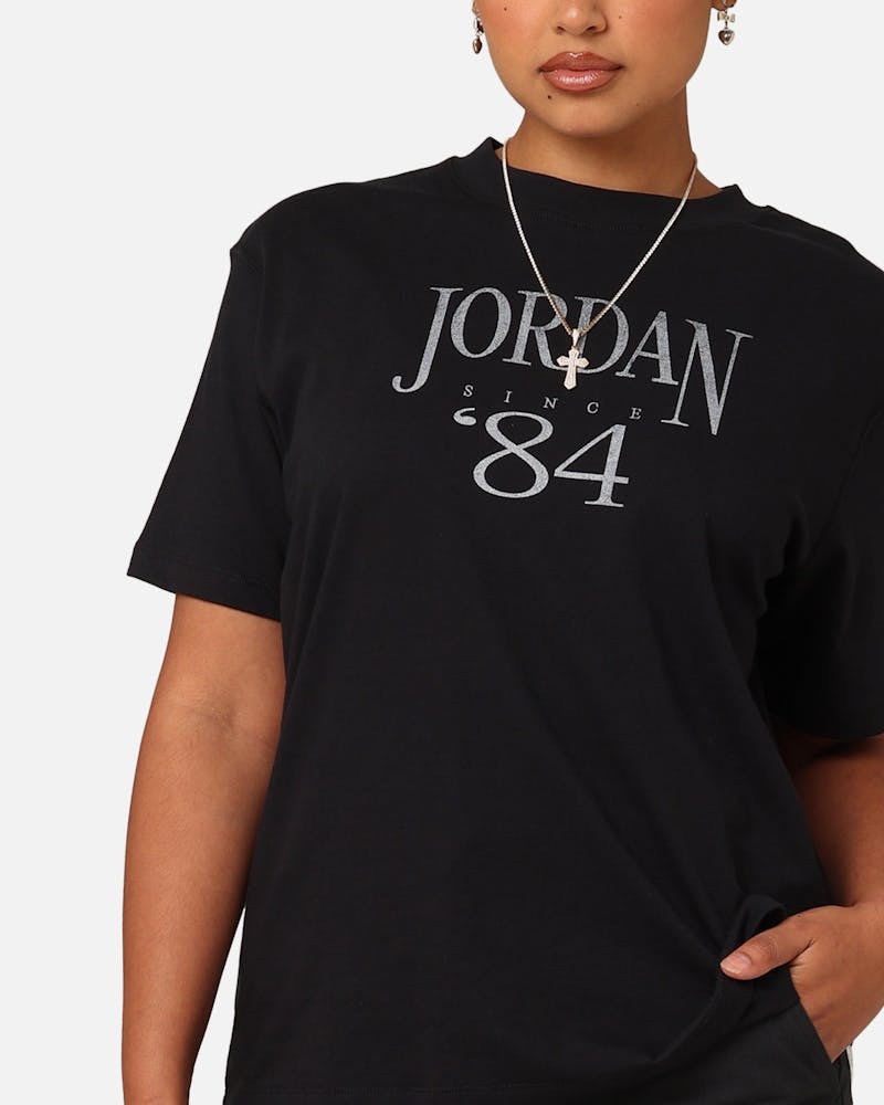 Jordan Women's Heritage Graphic T-Shirt Black/Sail thumbnail - 5