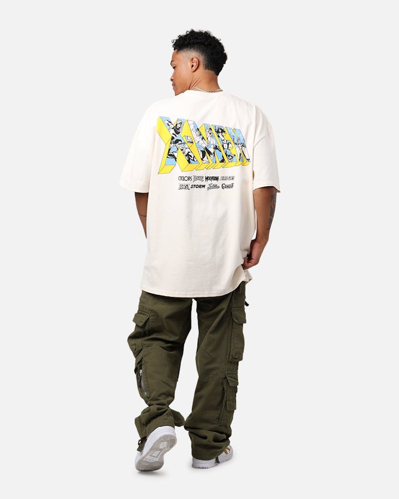 Marvel X-Men The Blackbird Heavyweight T-Shirt Off White thumbnail - 5