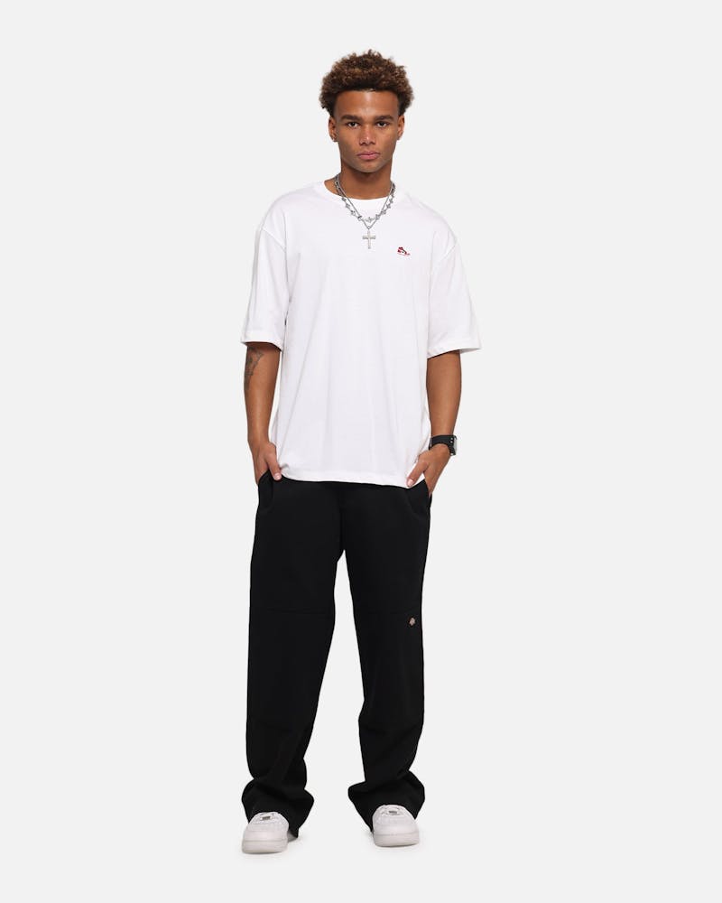 Jordan Brand Sneaker Patch Crewneck T-Shirt White/Varsity Red thumbnail - 1