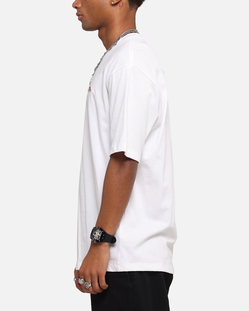 Jordan Brand Sneaker Patch Crewneck T-Shirt White/Varsity Red thumbnail - 4