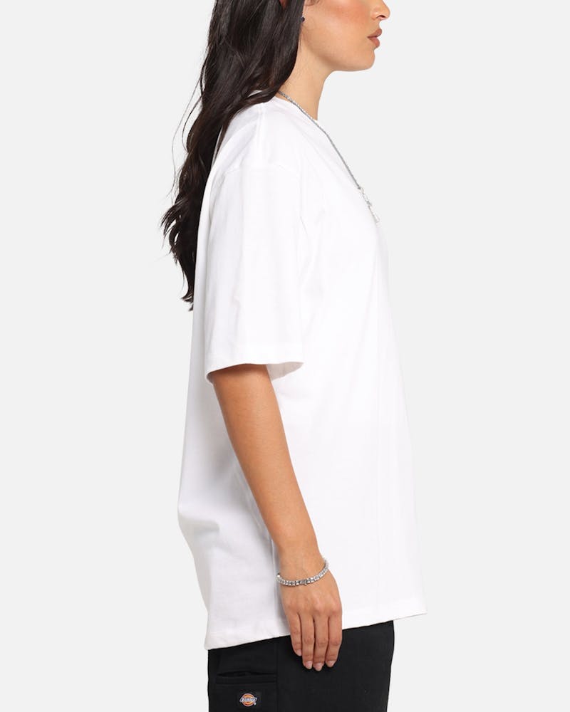 Jordan Brand Sneaker Patch Crewneck T-Shirt White/Varsity Red thumbnail - 3