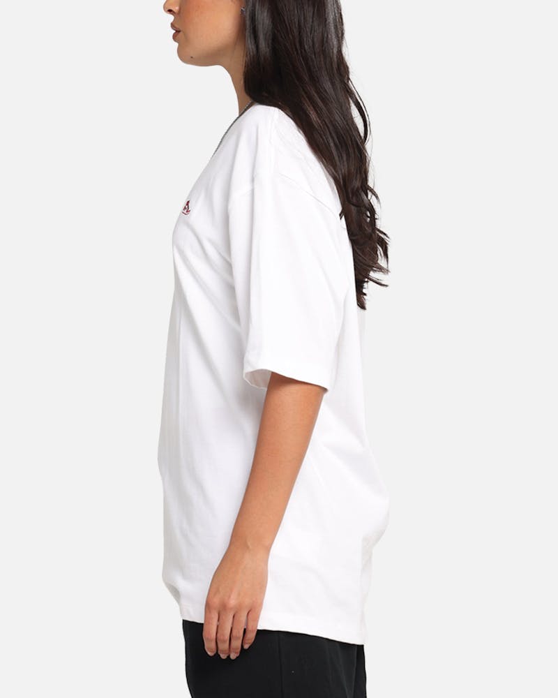 Jordan Brand Sneaker Patch Crewneck T-Shirt White/Varsity Red thumbnail - 4