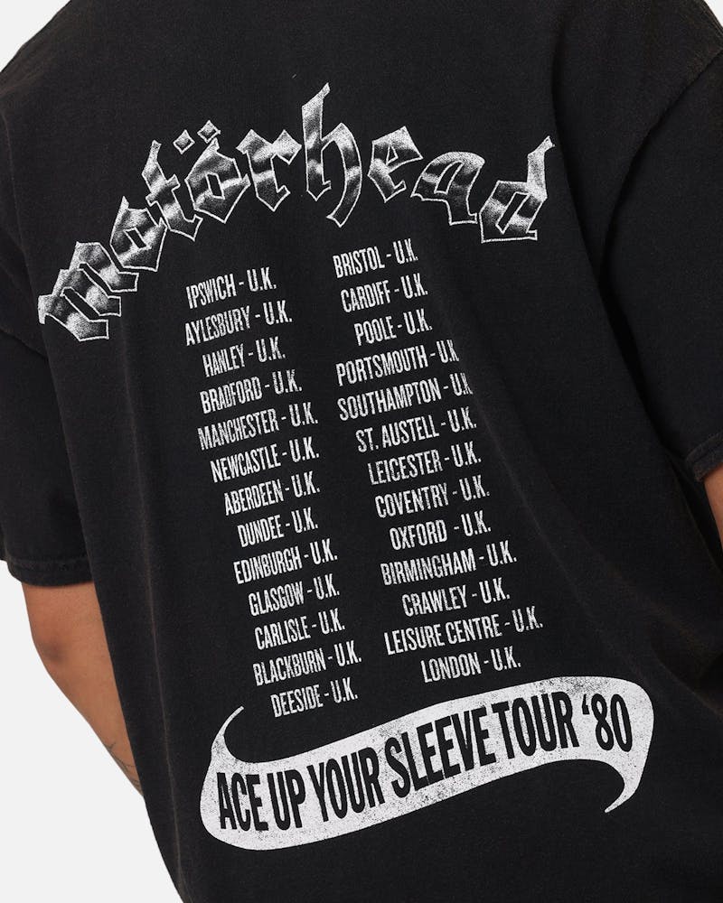 Motorhead Ace Up Your Sleeve TShirt Faded Black Culture Kings