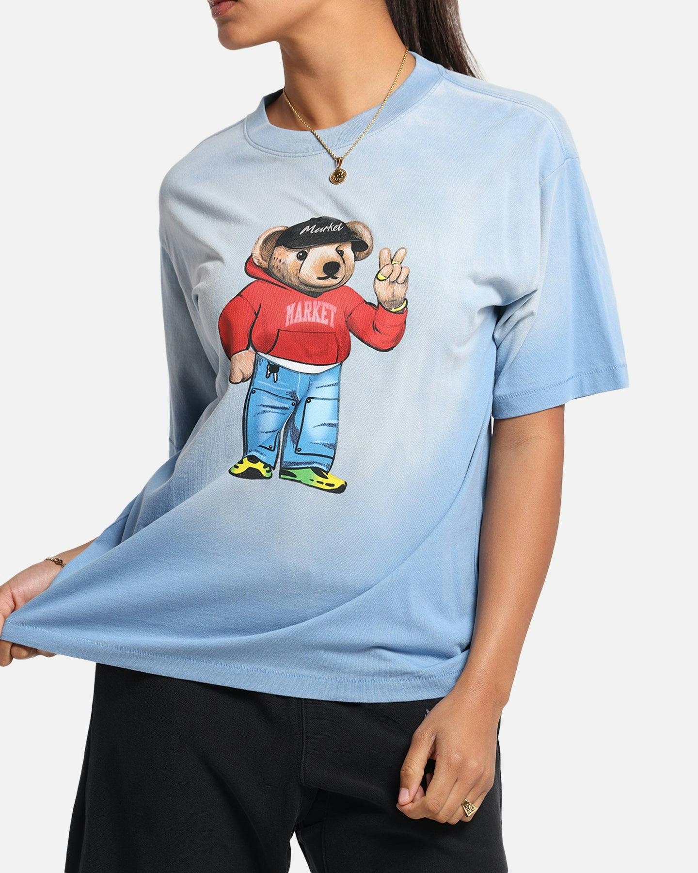 Market Fit Check Bear T-Shirt Sky Blue