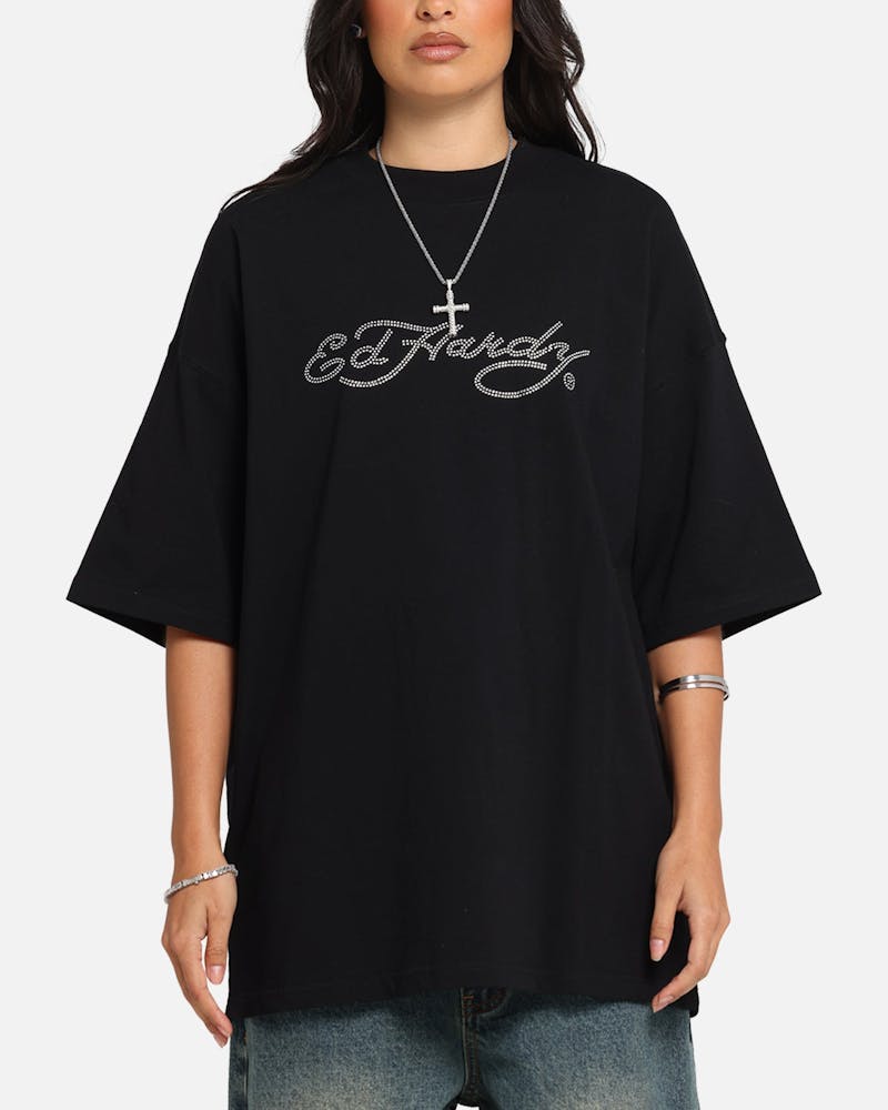 Ed Hardy Rhinestone Dragon Vintage T-Shirt Vintage Wash thumbnail - 1