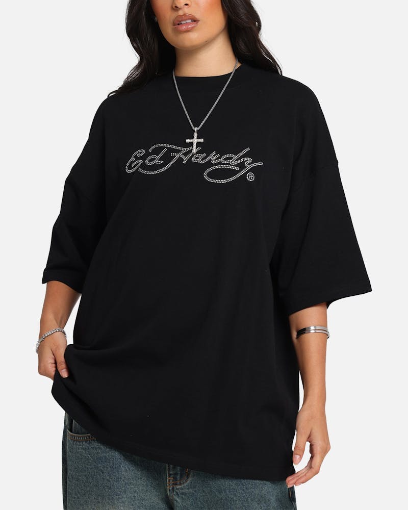 Ed Hardy Rhinestone Dragon Vintage T-Shirt Vintage Wash thumbnail - 7