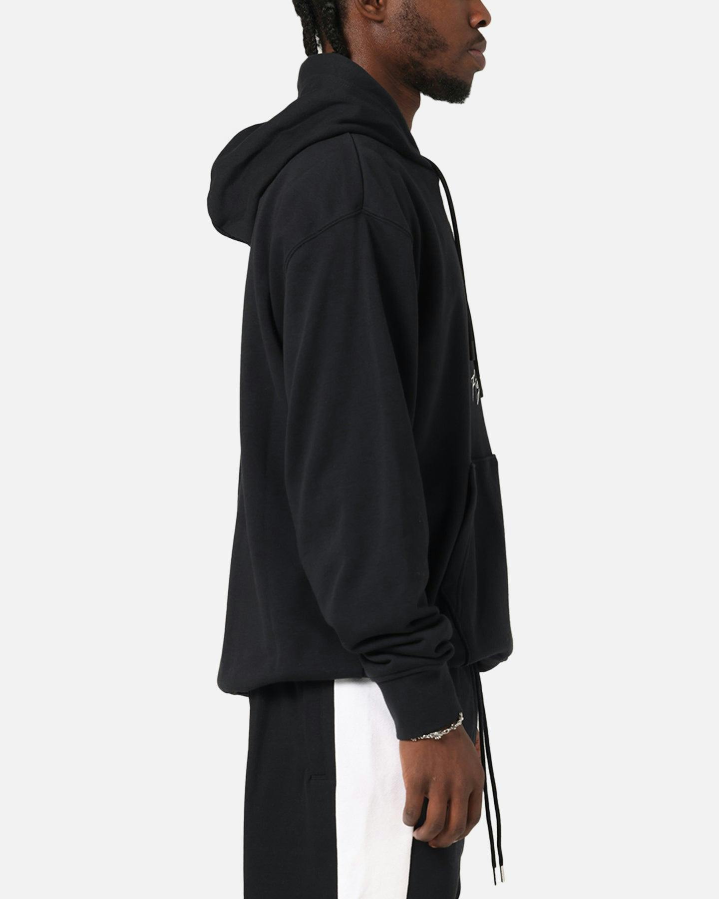 Jordan Essentials Loopback Fleece Pullover Hoodie Black/Red