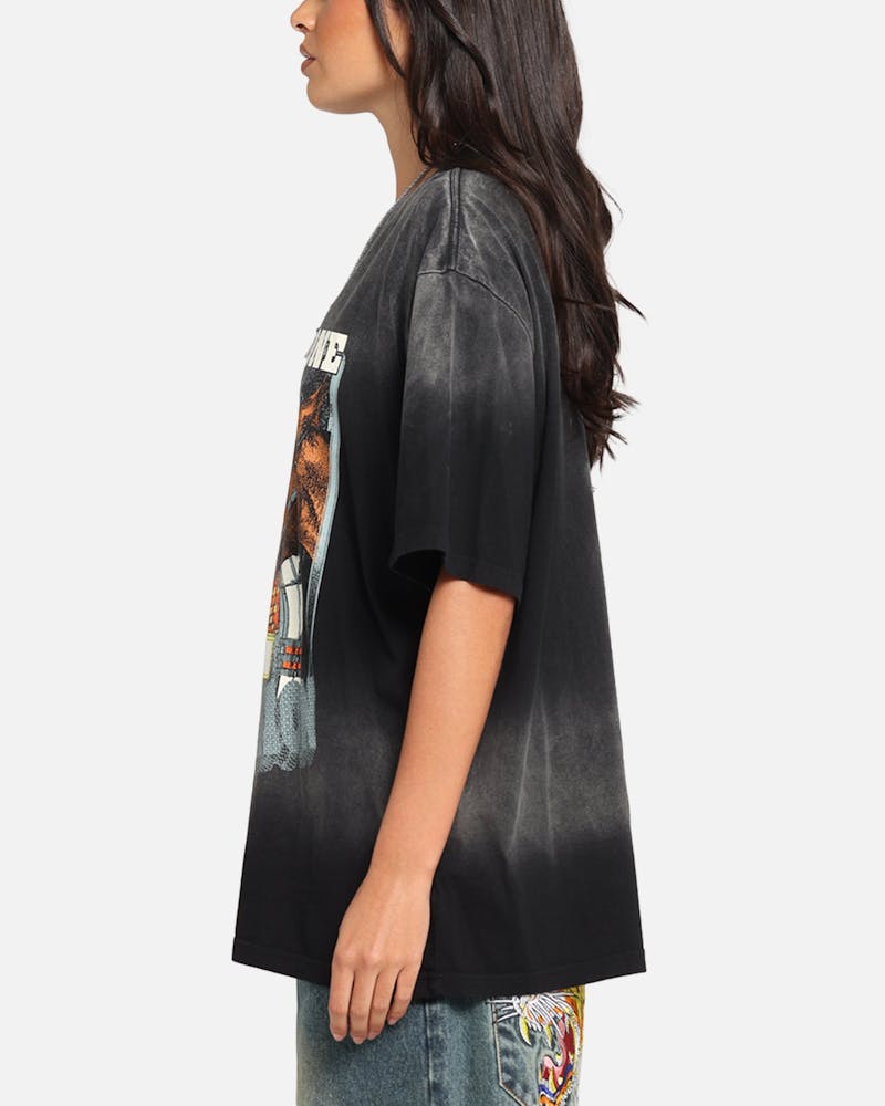 Post Malone F-1 Trillion Horse T-Shirt Black Wash thumbnail - 4