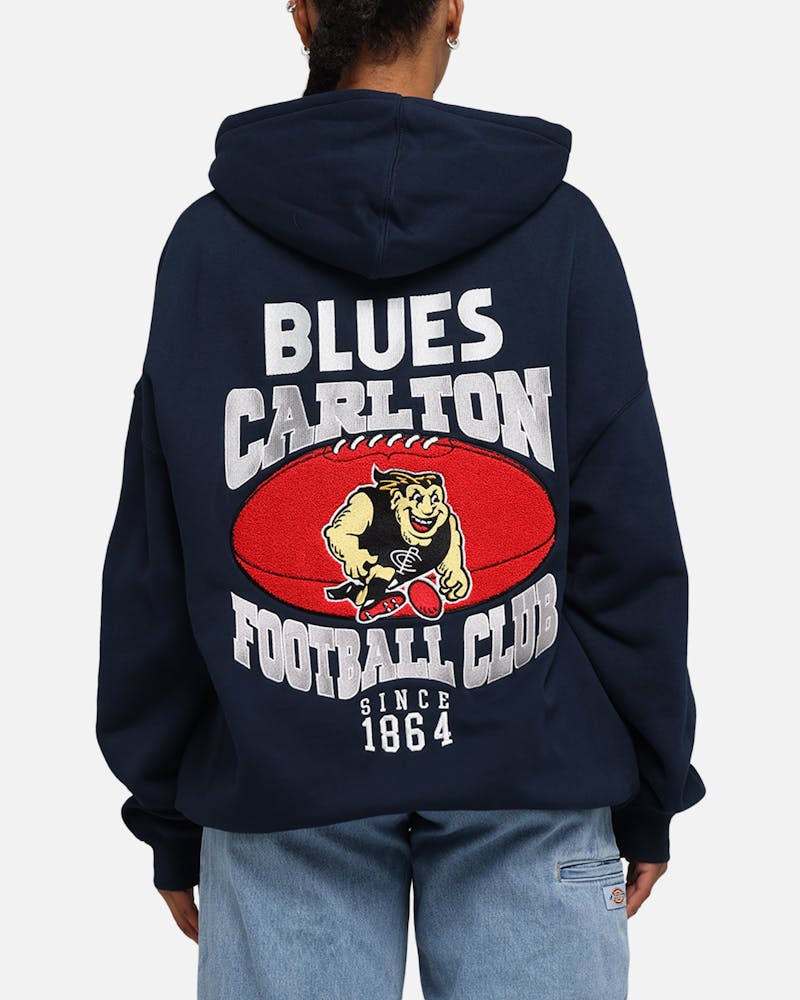 Mitchell & Ness Carlton Blues Team Hoodie Navy thumbnail - 0