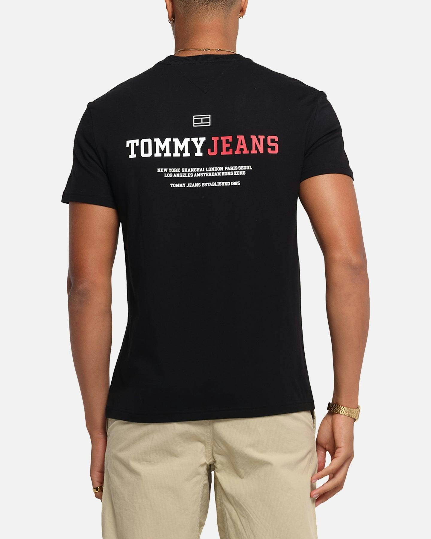 Tommy Jeans Regular DNA Graphic T-Shirt Black