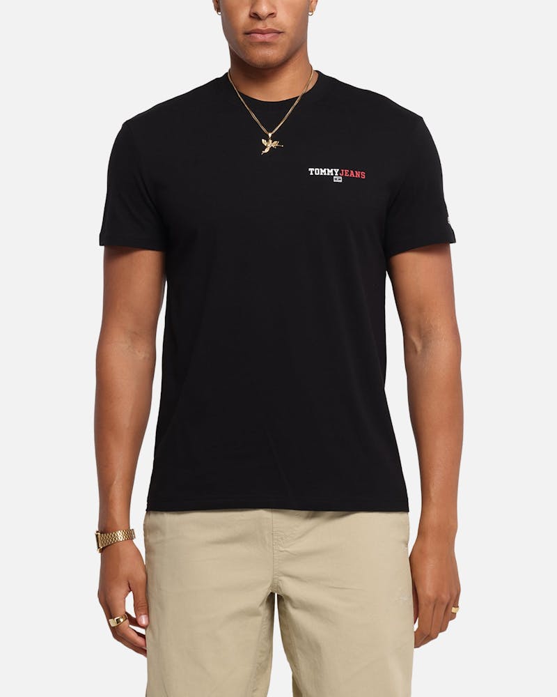 Tommy Jeans Regular DNA Graphic T-Shirt Black thumbnail - 1