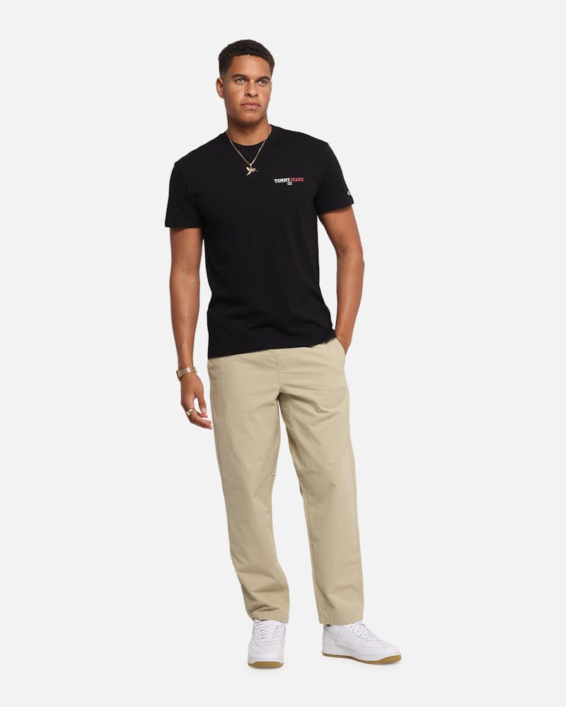 Tommy Jeans Regular DNA Graphic T-Shirt Black thumbnail - 3