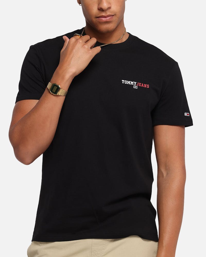 Tommy Jeans Regular DNA Graphic T-Shirt Black thumbnail - 6