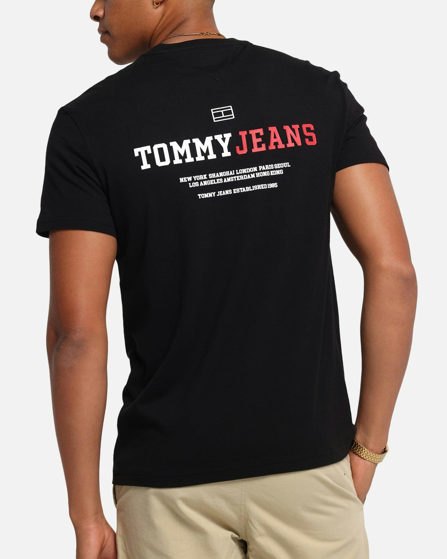 Tommy Jeans Regular DNA Graphic T-Shirt Black