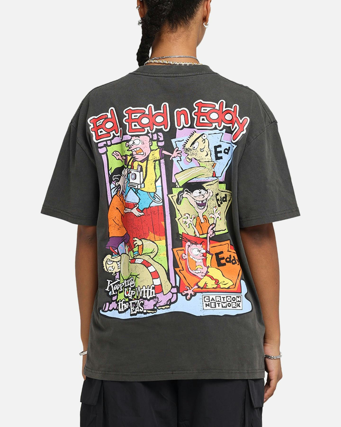 American Thrift X Cartoon Network Ed Edd N Eddy Heavy T-Shirt Black Wash