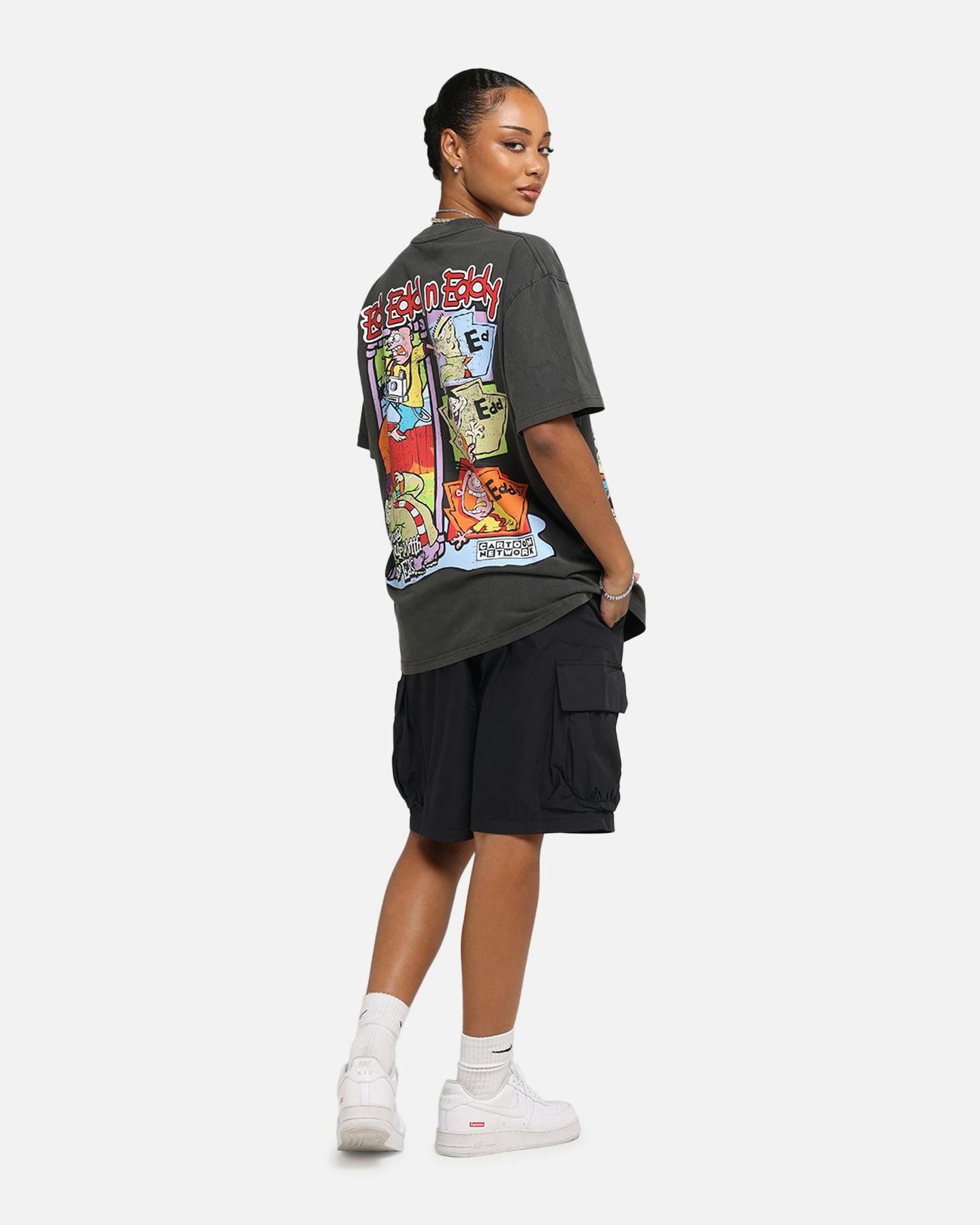 American Thrift X Cartoon Network Ed Edd N Eddy Heavy T-Shirt Black Wash