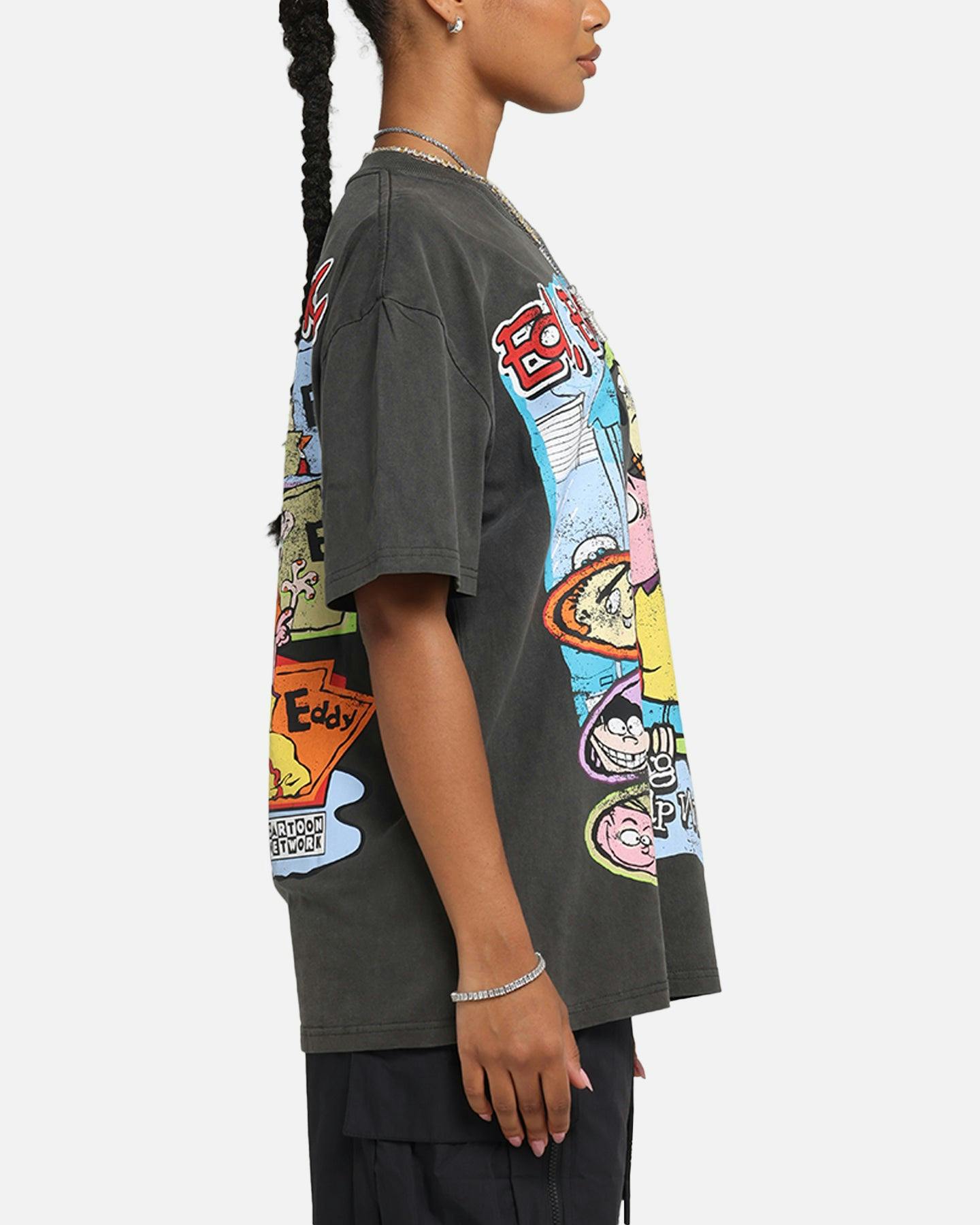 American Thrift X Cartoon Network Ed Edd N Eddy Heavy T-Shirt Black Wash