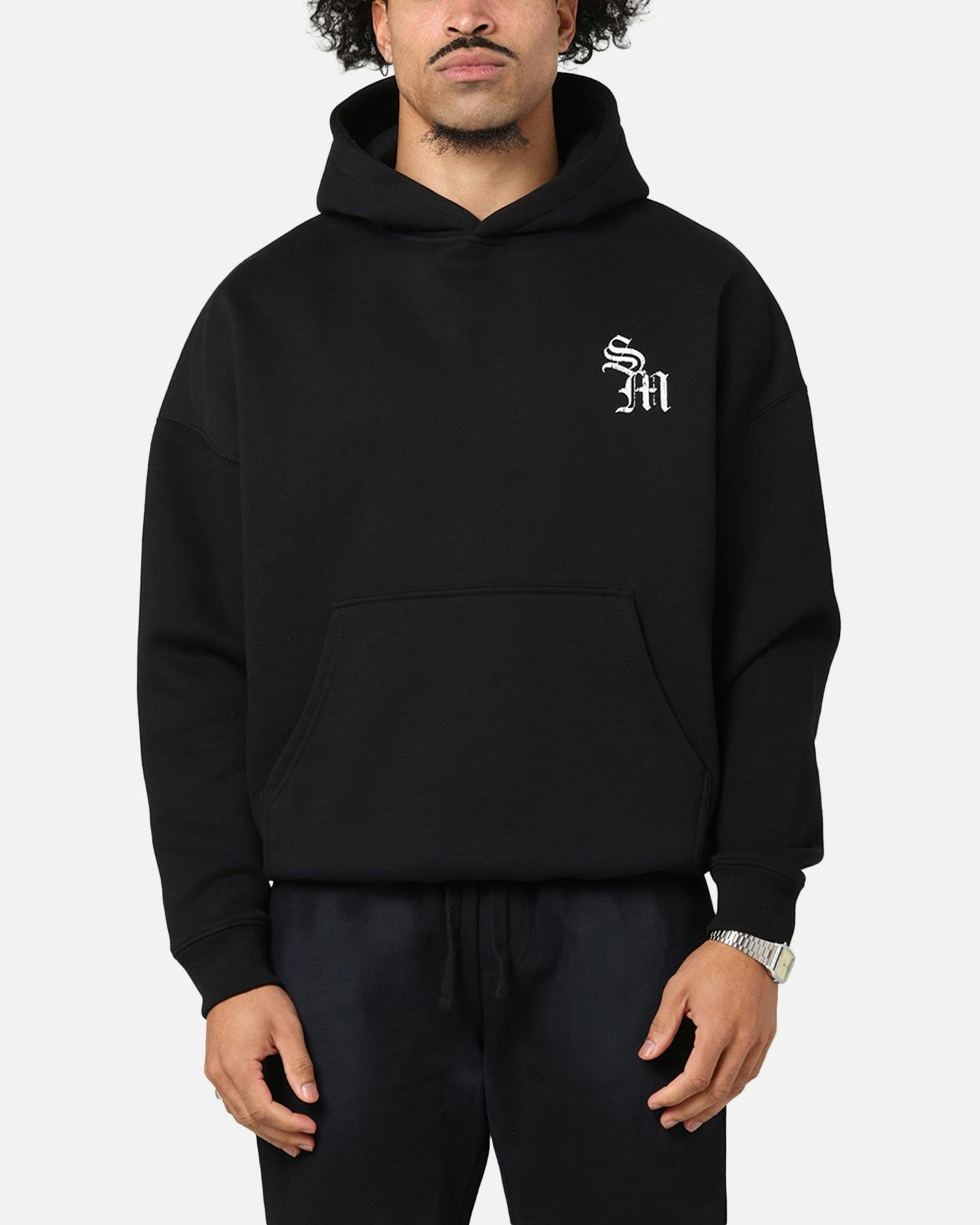 Saint Morta Redemption Boxy Hoodie Black
