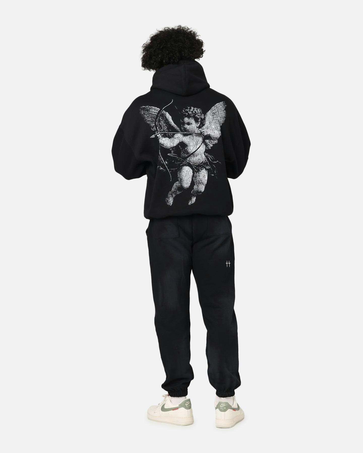 Saint Morta Redemption Boxy Hoodie Black