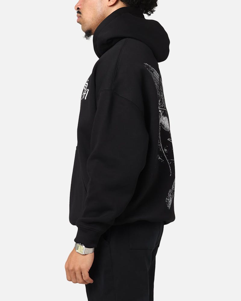 Saint Morta Redemption Boxy Hoodie Black thumbnail - 5