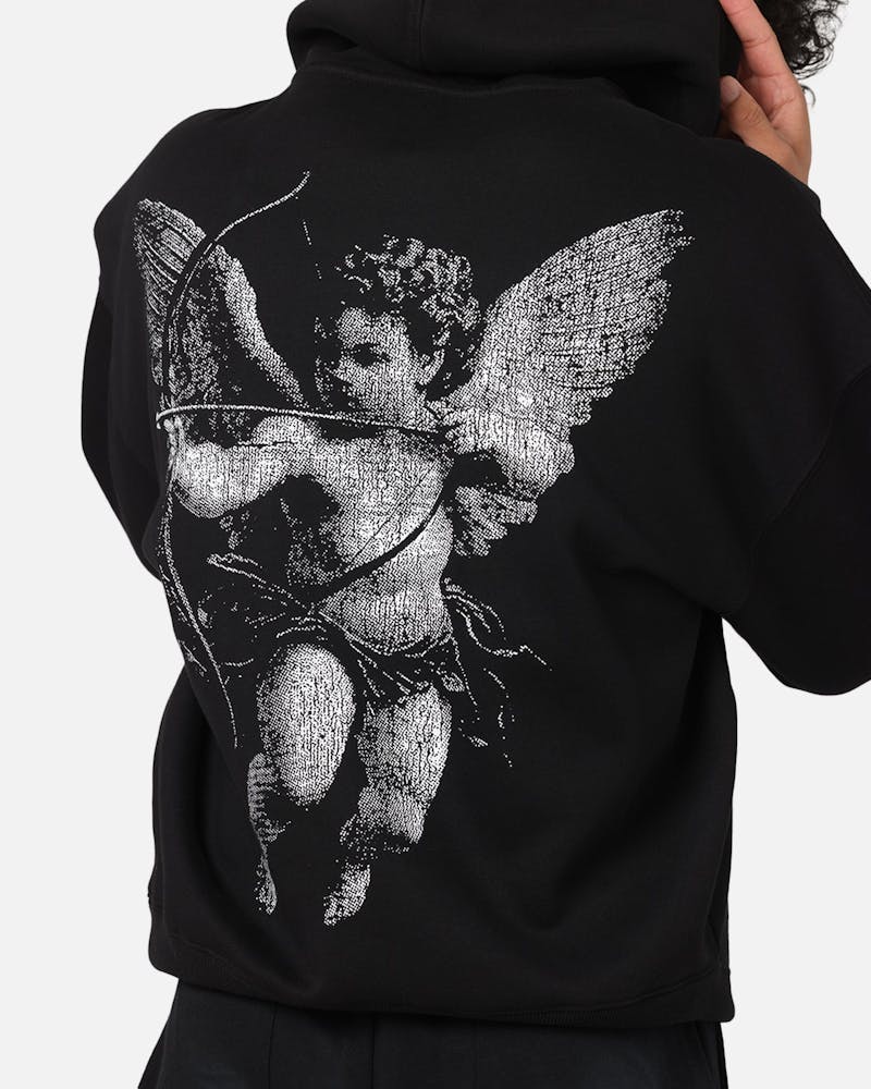 Saint Morta Redemption Boxy Hoodie Black thumbnail - 6