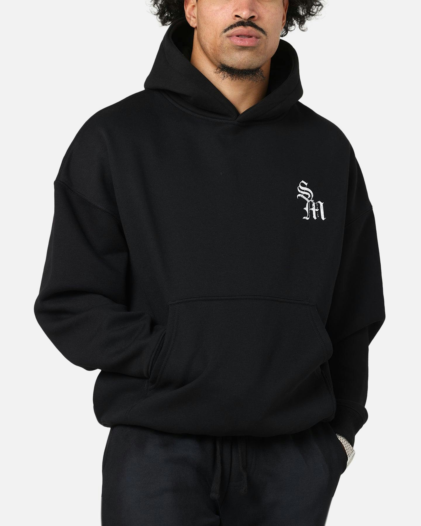 Saint Morta Redemption Boxy Hoodie Black
