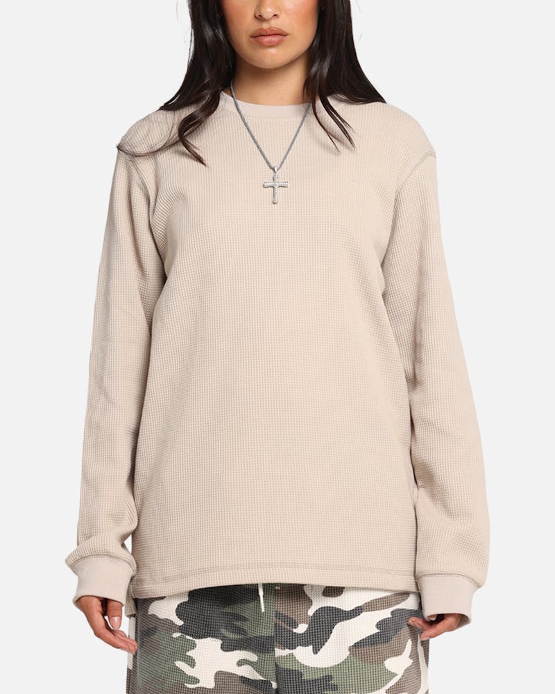 XXIII Thermal Long Sleeve T-Shirt Sand thumbnail - 0