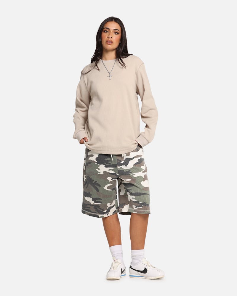 XXIII Thermal Long Sleeve T-Shirt Sand thumbnail - 1