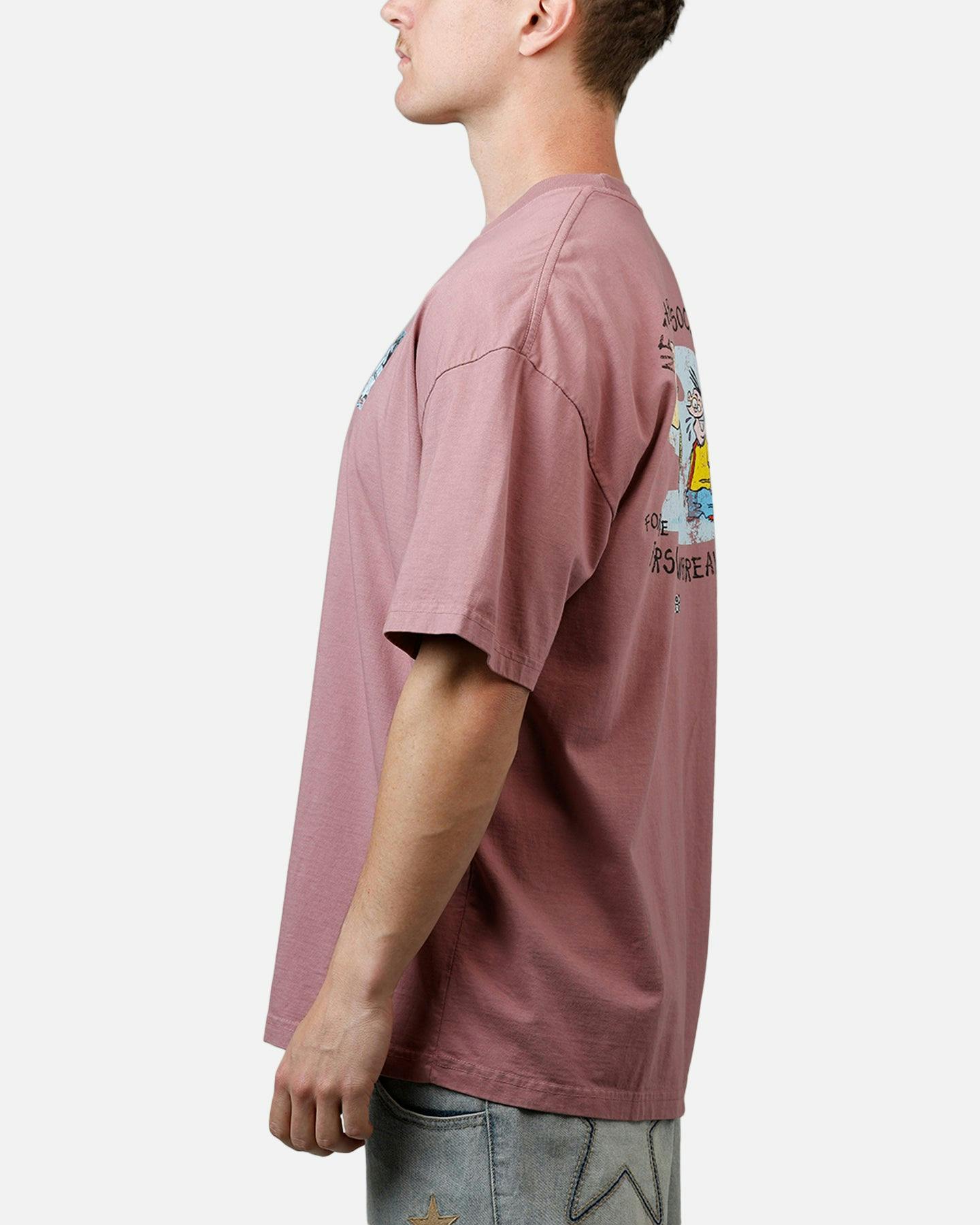 73 Studio X Cartoon Network Ed Edd N Eddy Grail Vintage T-Shirt Ash Rose